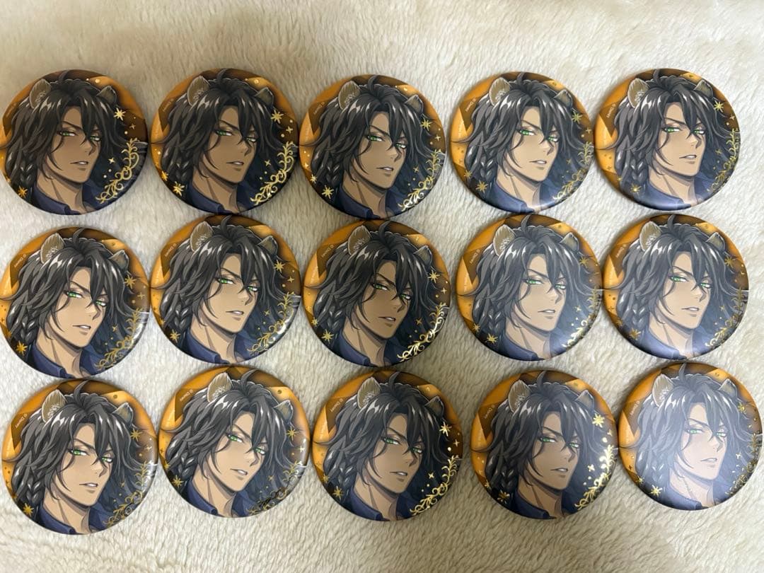 ブレイジングジュエル　レオナ　缶バッジ 15個セット