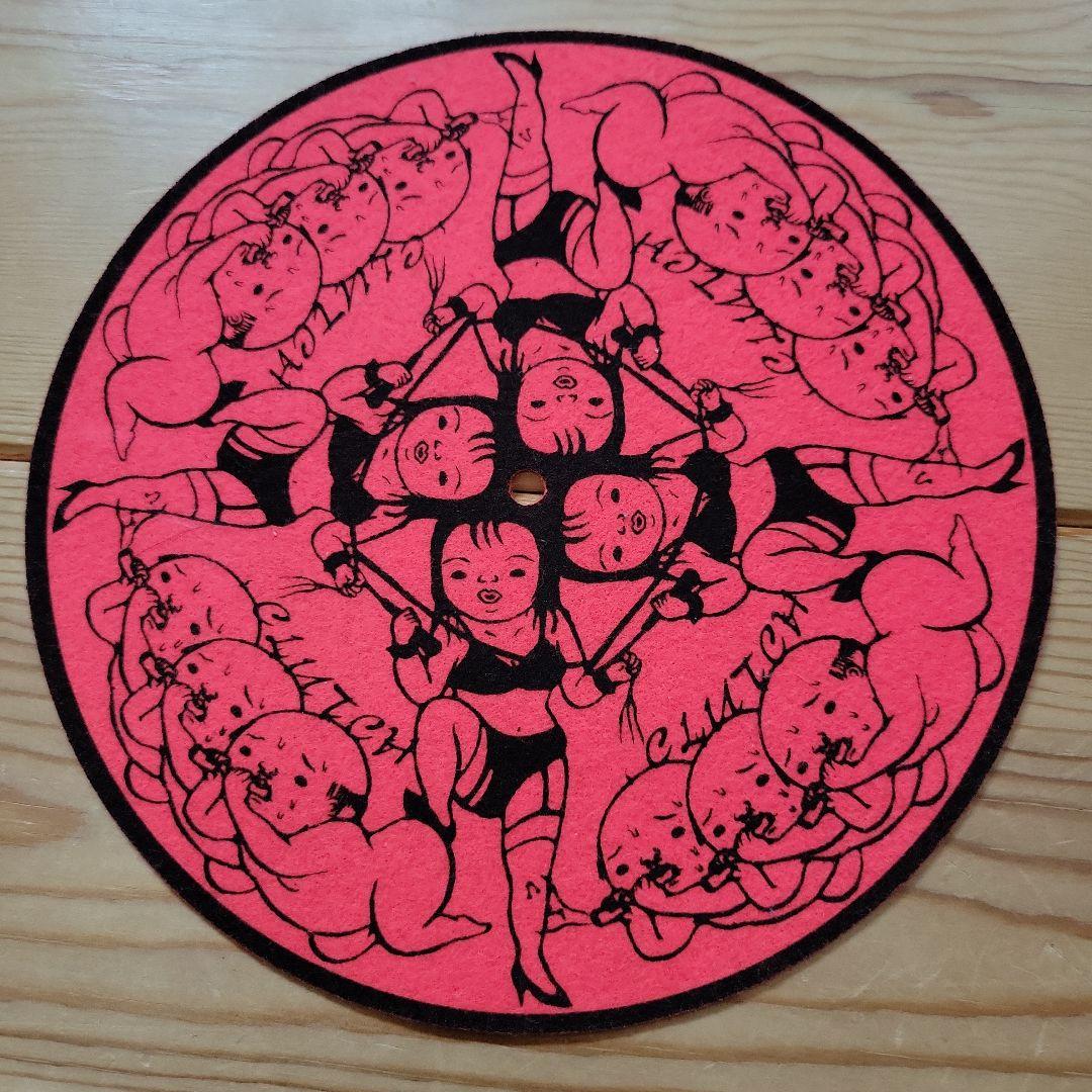 レコード　フェルトターンテーブル　CLUTCH