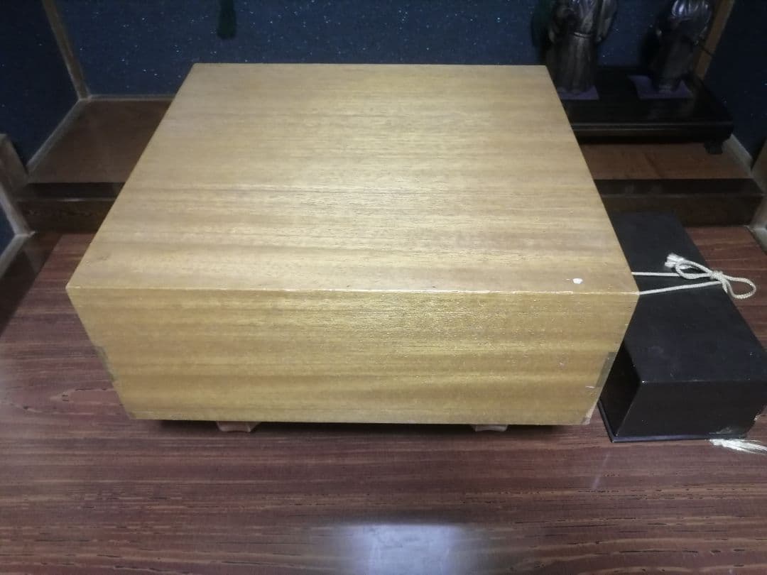 囲碁歴60年(現役)父の出品　囲碁セット　脚付　蛤　那智黒　へそあり　碁盤　碁石