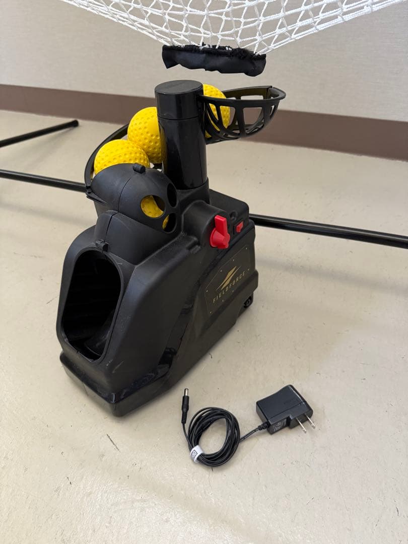 フィールドフォース バッティングネット トスマシン アダプター ウレタンボール付