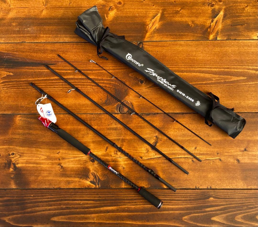エギングロッド　パックロッド　8ft 240cm スピニングロッド　エギング