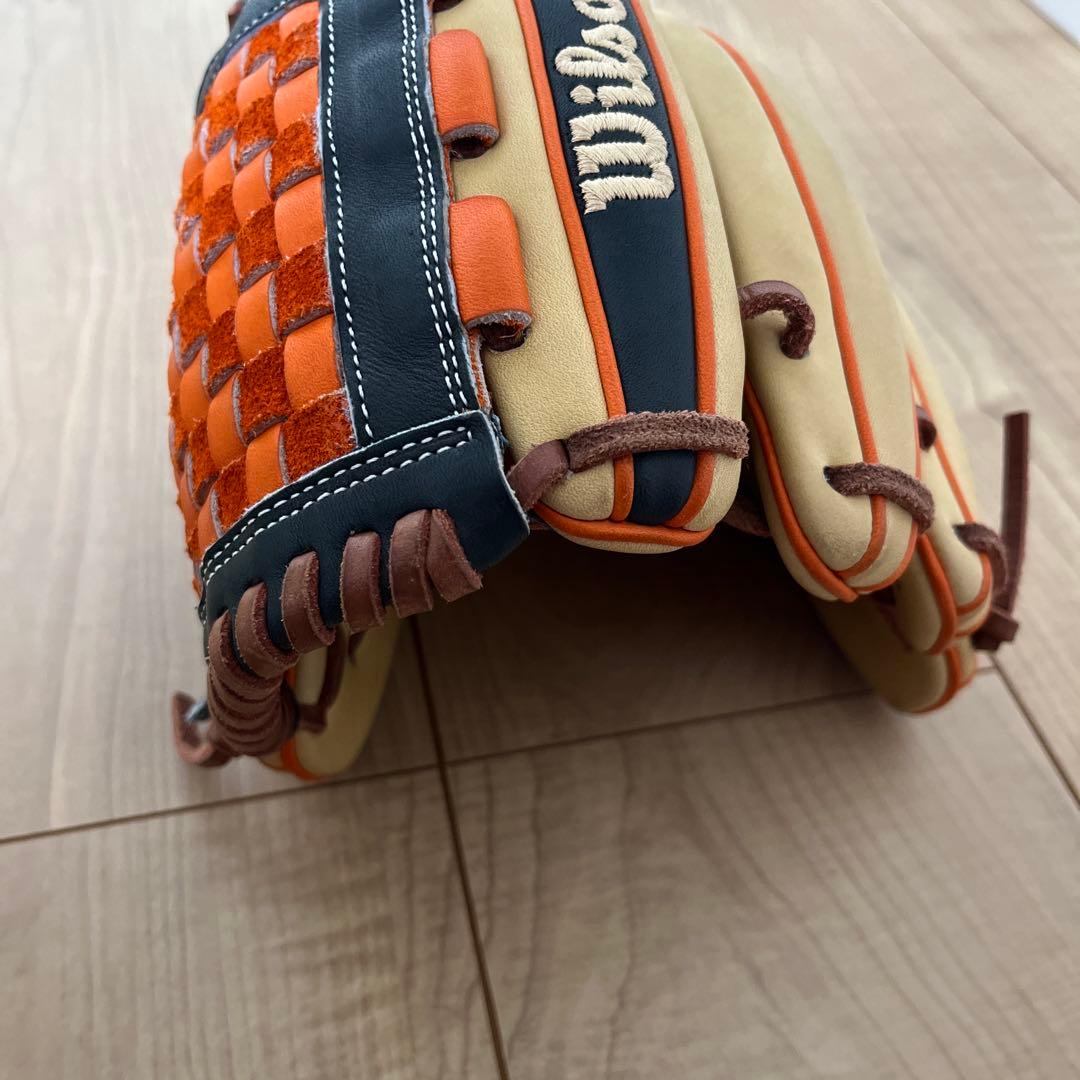 【型付け済み・超美品】ウイルソン Wilson 軟式内野用グラブ