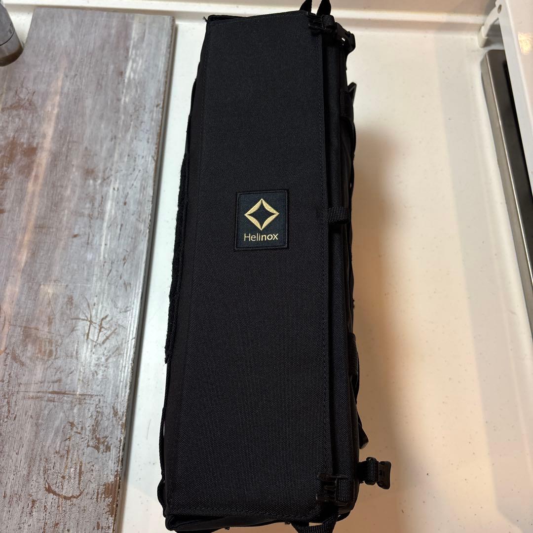 Helinox3点セットタクティカルチェア&ロッキングフット&サイドストレージ黒