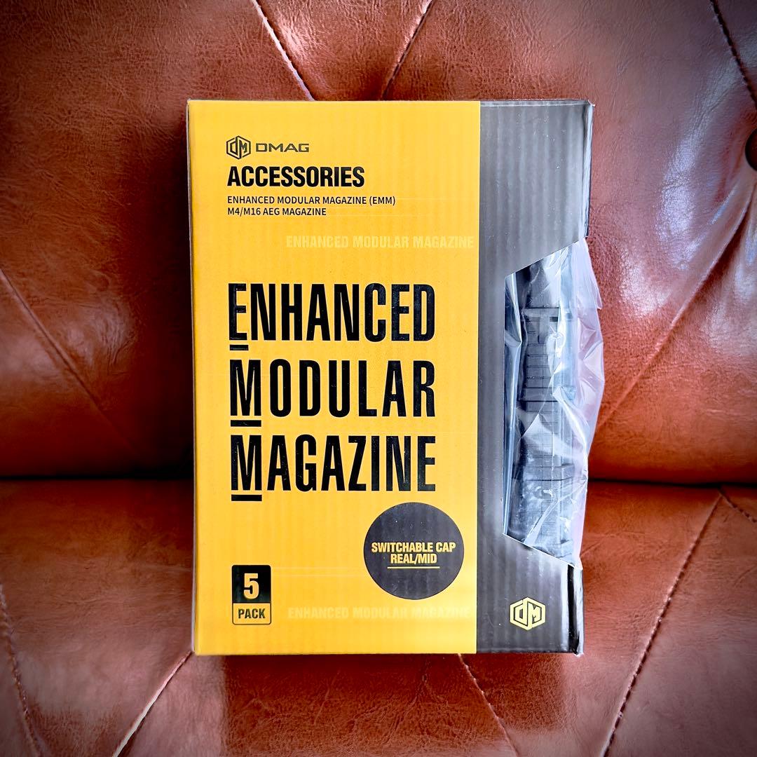 【新品】D-DAY M4 PMAG 6個セット (130/30連マガジン切替式)