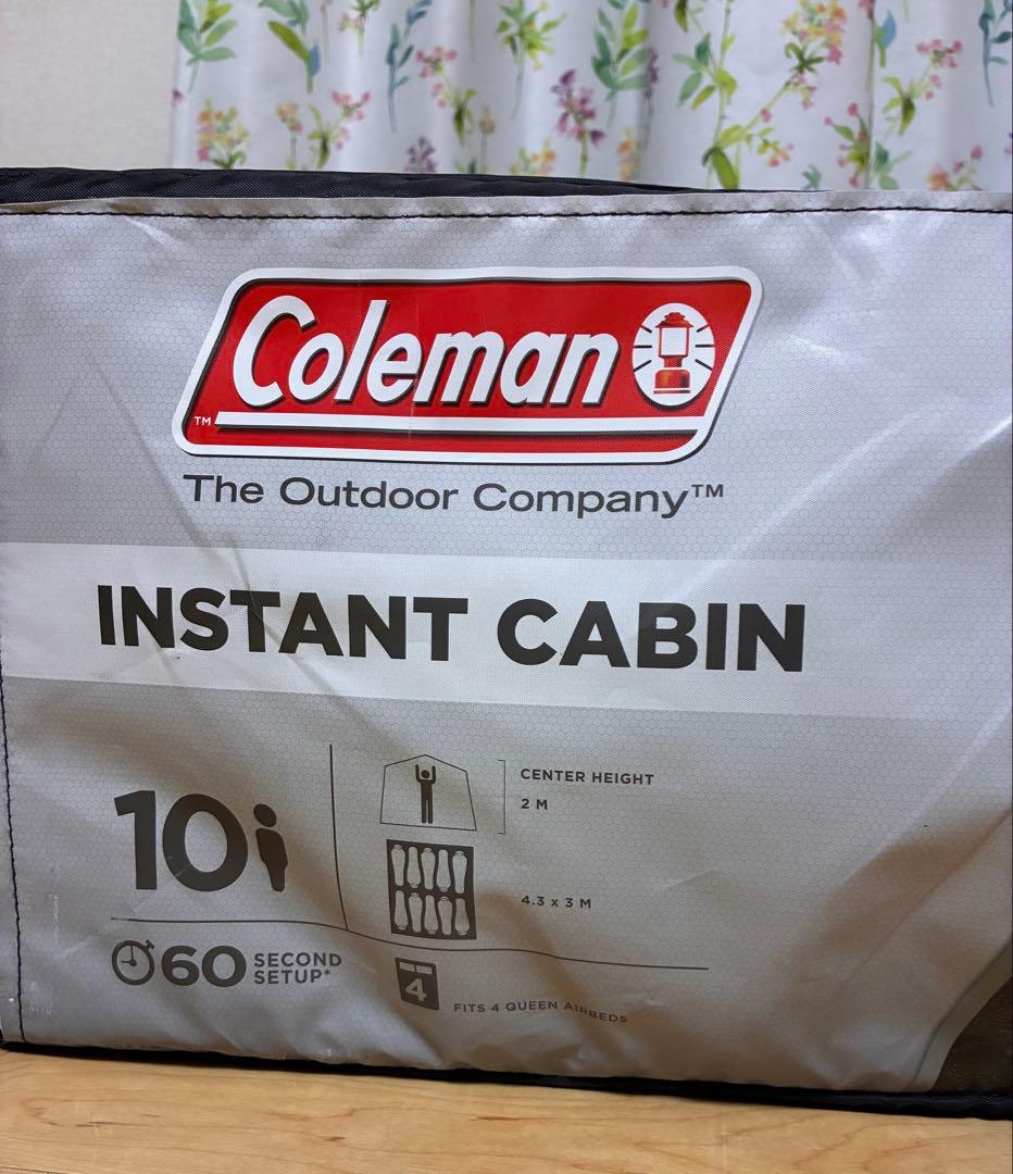 Coleman instant cabin 10 person キャビンテント