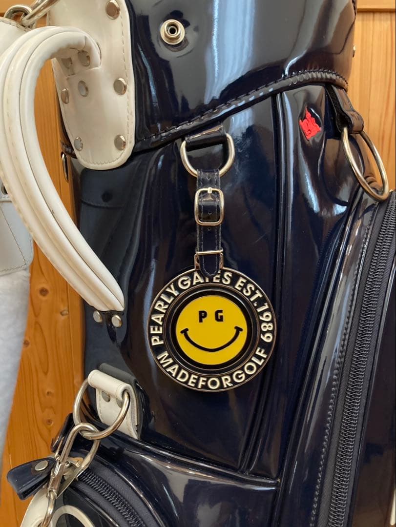 PEARLY GATESエナメルキャディバッグ パーリーゲイツキャディバッグ