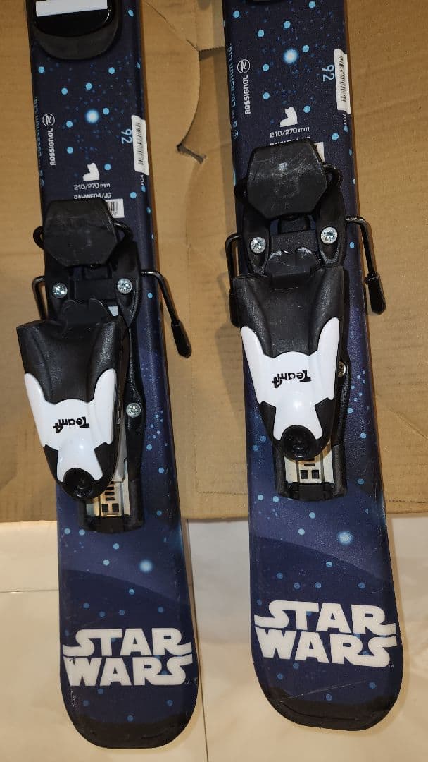 子供スキー　R2-D2 スターウォーズ 92cm ブーツ18cm