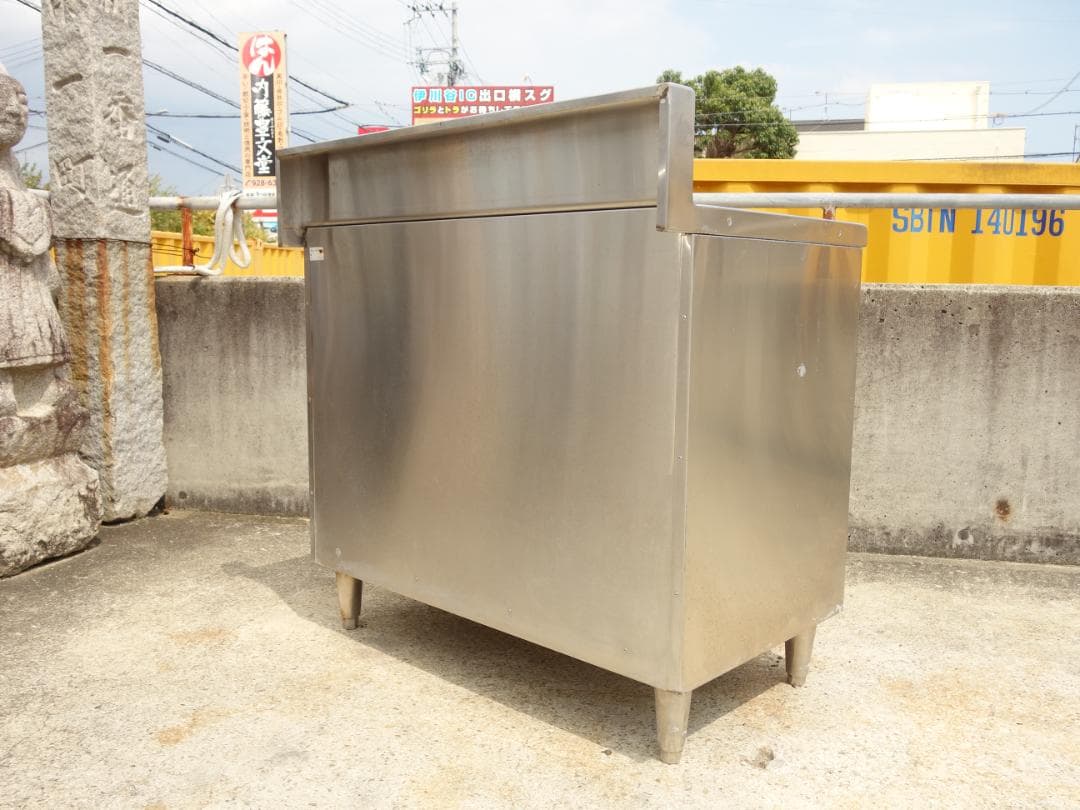 M▽業務用 作業台 棚 戸棚 キャビネット ステンレス (Fe1817)