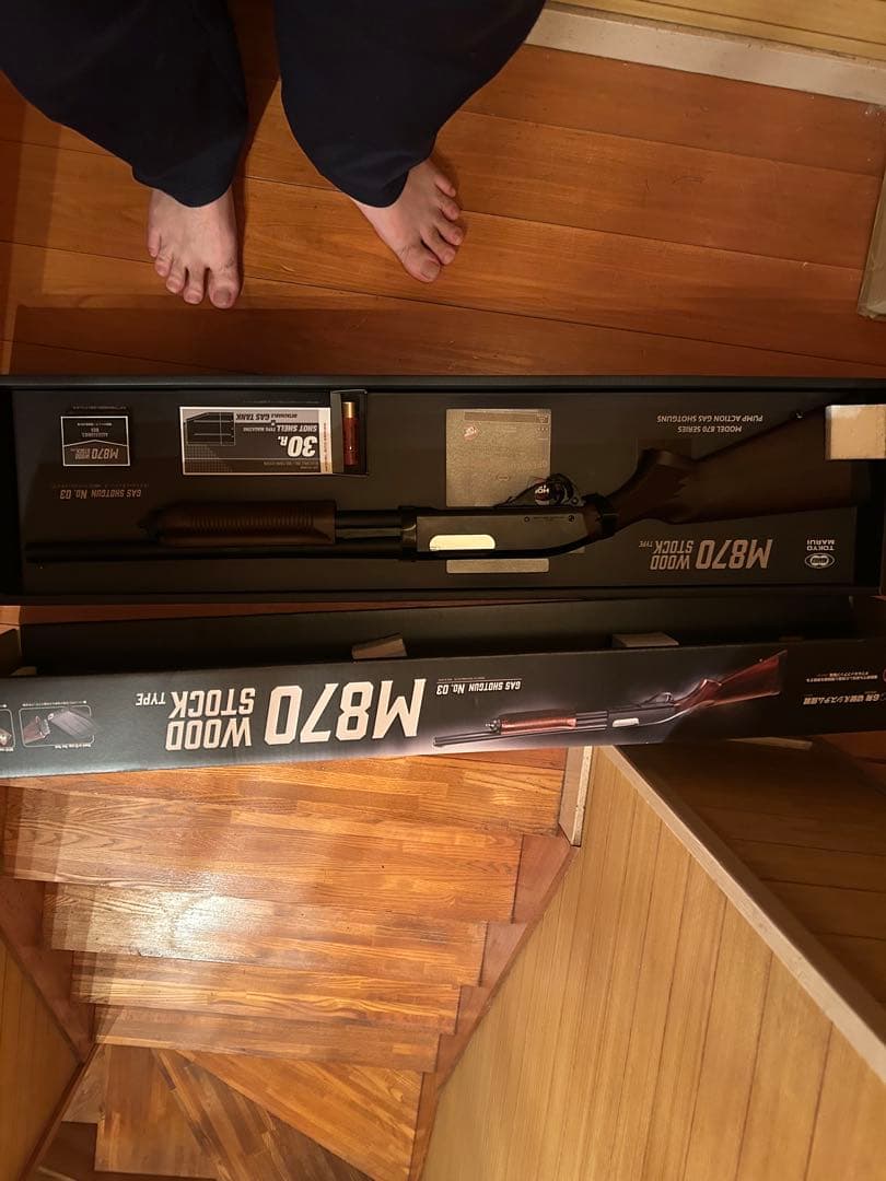 東京マルイM870 WOOD STOCK TYPE ガスショットガン