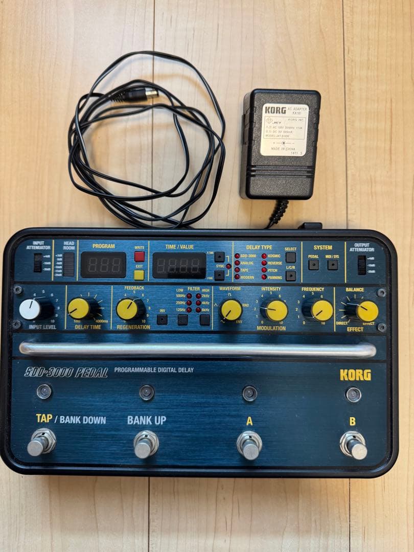 KORG SDD-3000 ギター エフェクター ディレイ