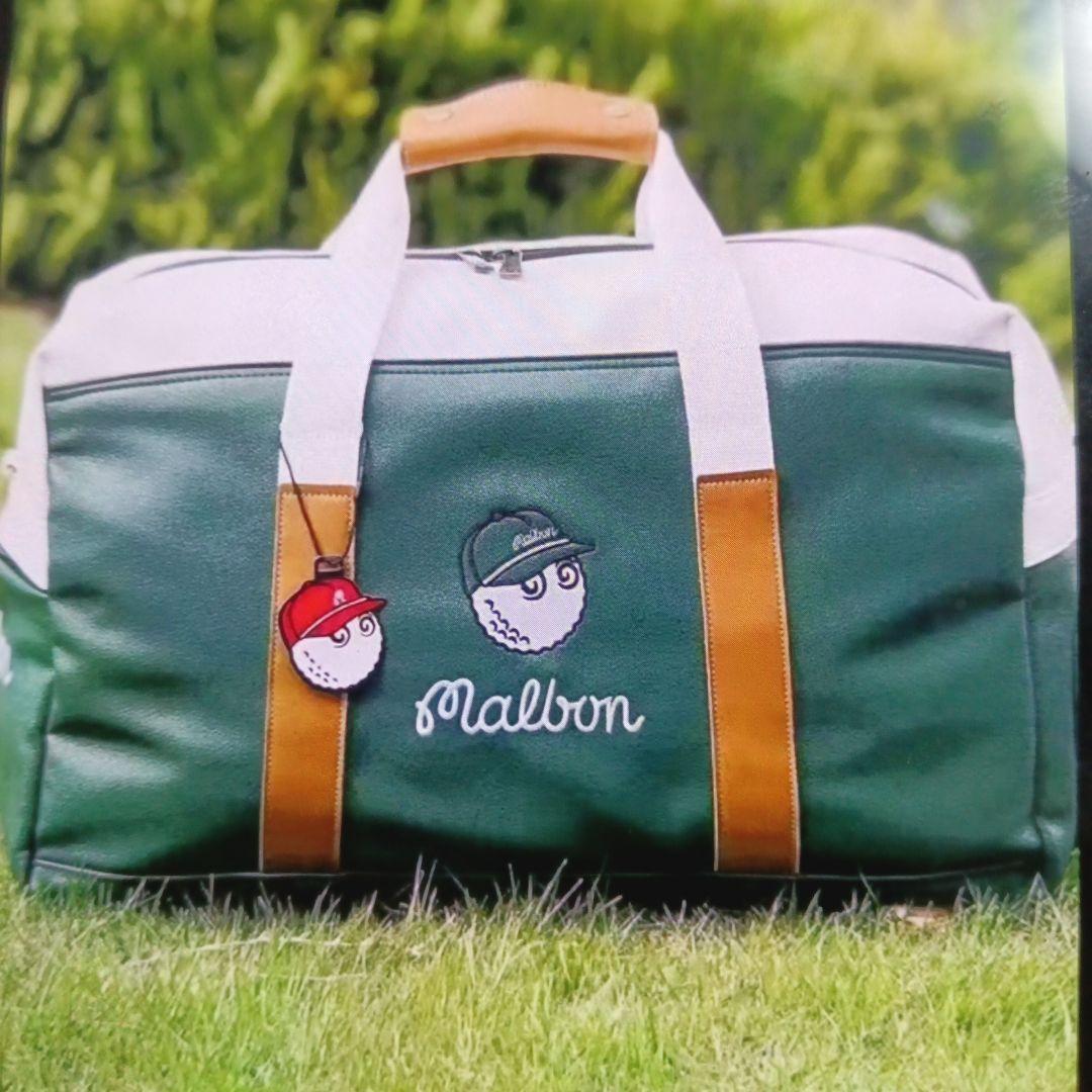 マルボンMalbon ボストンバッグ 肩掛けストラップ付き 新品 男女兼用