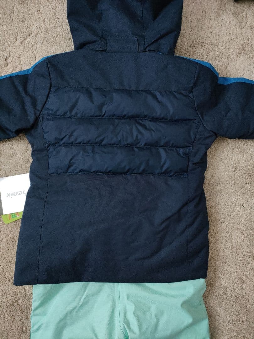 フェニックス スキーウェア 130（115〜135cm調整可）ネイビー ミント