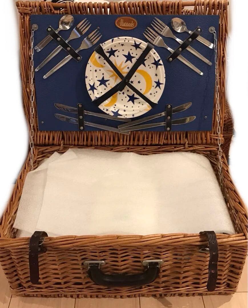 ハロッズ　Harrods ピクニックバスケット　ハンパー　フォートナム&メイソン