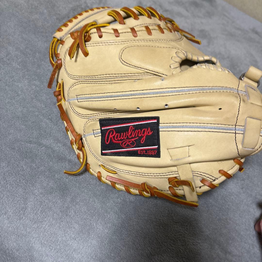 Rawlings プロデザイン 硬式グローブ クリーム色