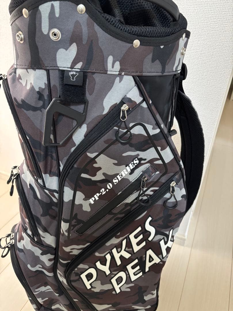【週末限定価格】キャディバッグ ゴルフバッグ 14分割 パイクスピーク