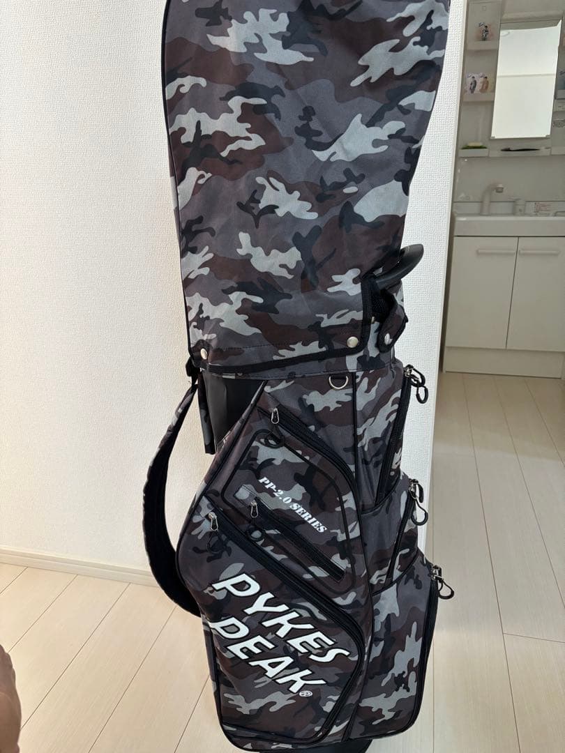【週末限定価格】キャディバッグ ゴルフバッグ 14分割 パイクスピーク