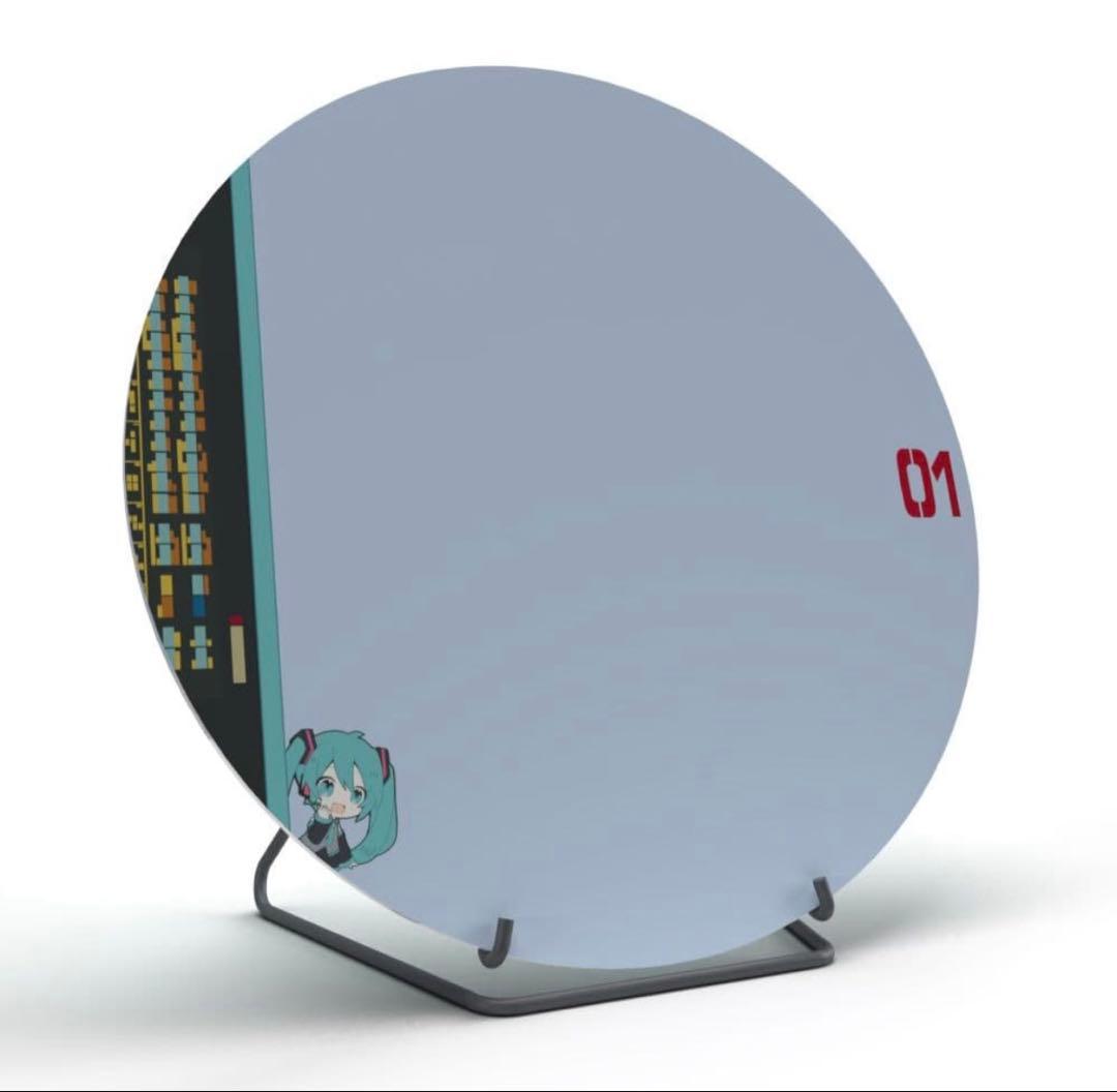 スタンドパブミラー 初音ミク / キャラパブ 予約特典クロス付き 未使用新品