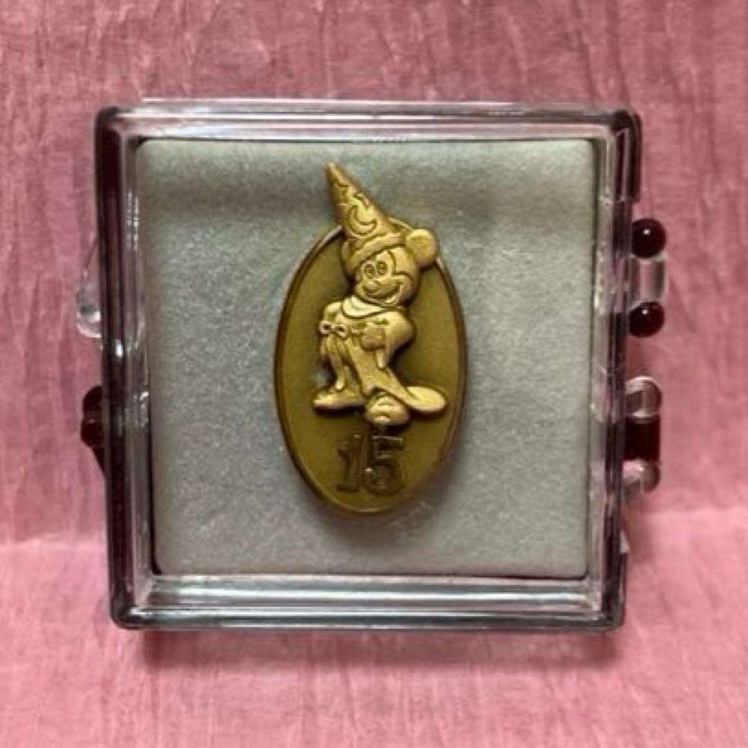 レア　ディズニー　キャスト　勤続　ピン　15年　ミッキー　ソーサラー　弟子