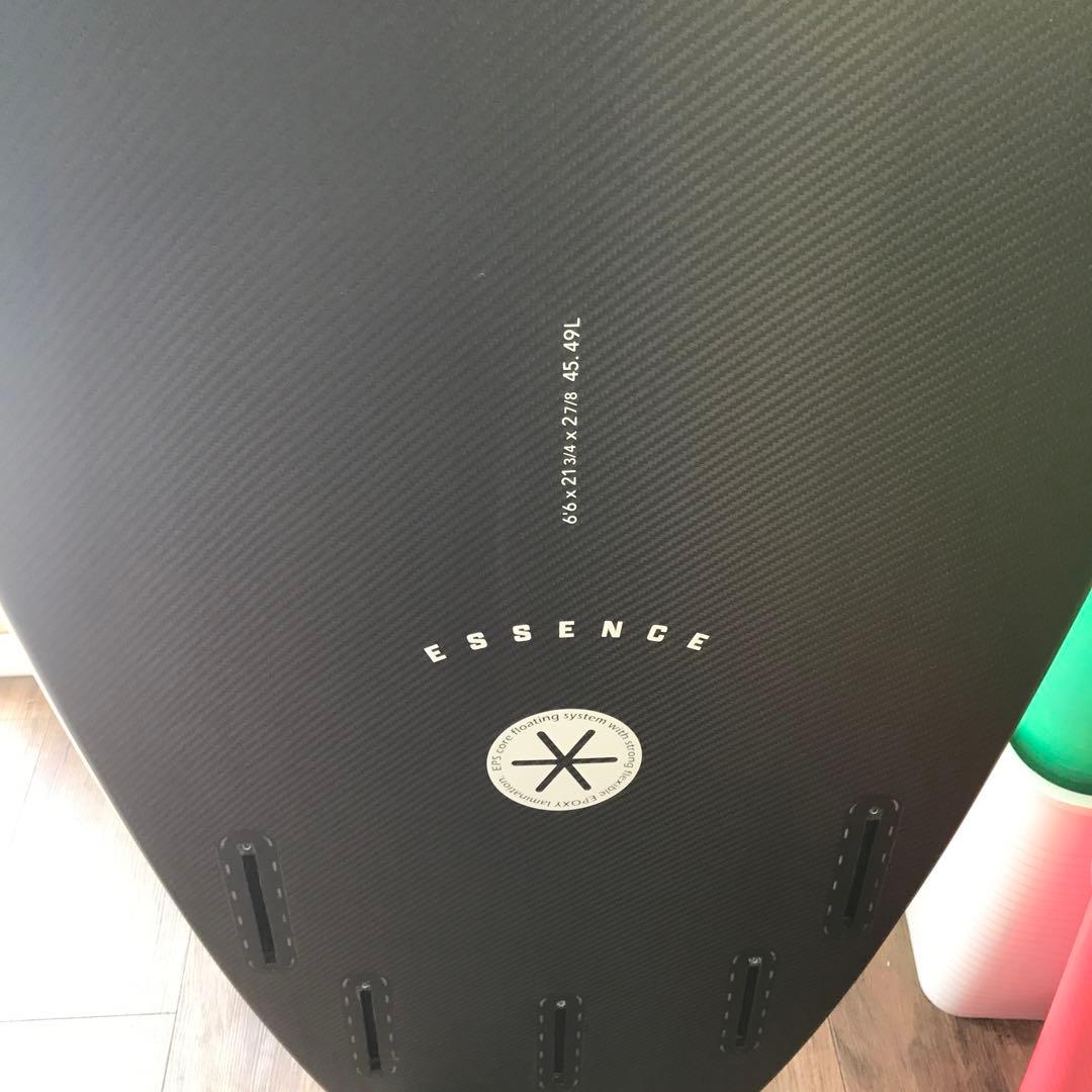 ESSENCE ブラックショートボード6,6 カーボン　サーフボード　最強ボード