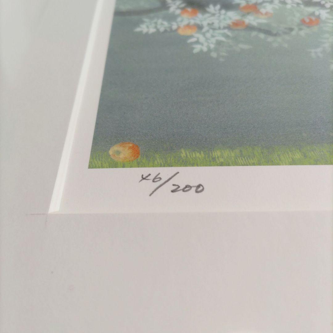 野地 美樹子 限定版画 額装 ☆ 直筆サイン・エディション有り