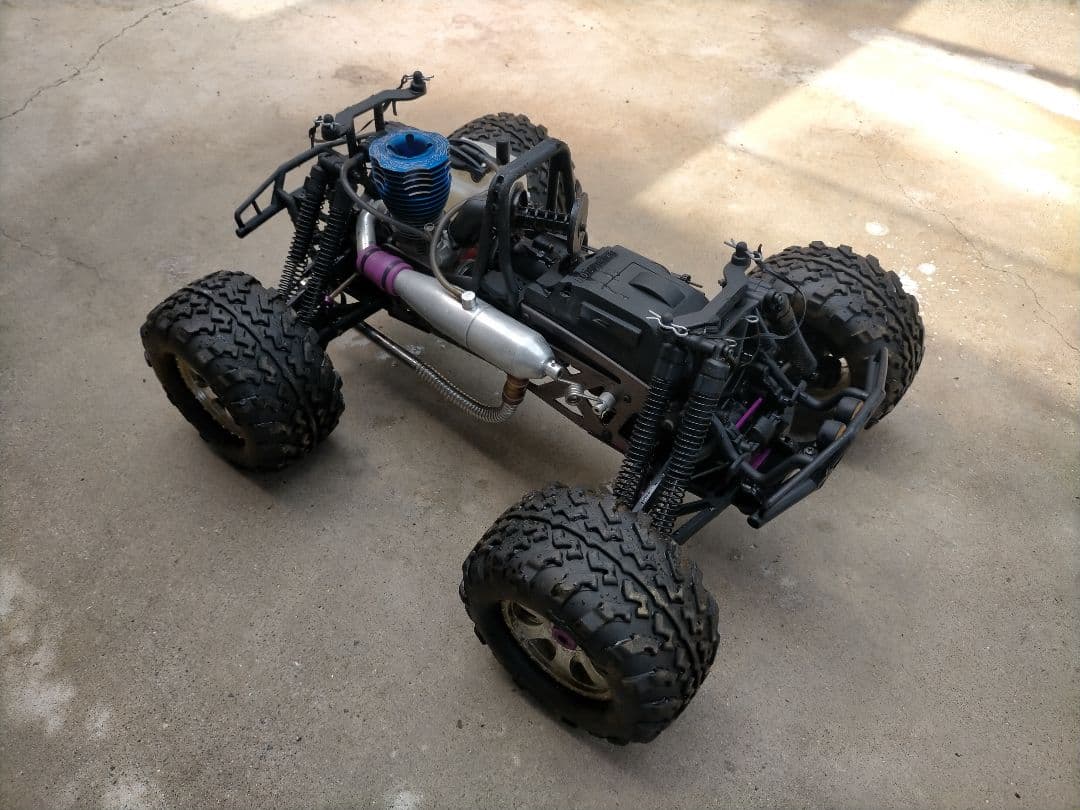 ★送料無料★HPIサベージ ジャンク オフロードラジコンカー エンジンラジコン