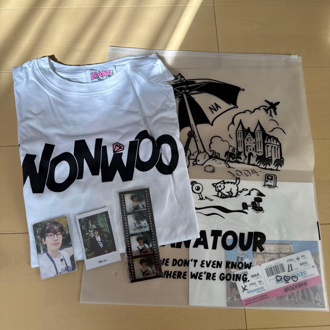 公式 SEVENTEEN WONWOO グッズセット