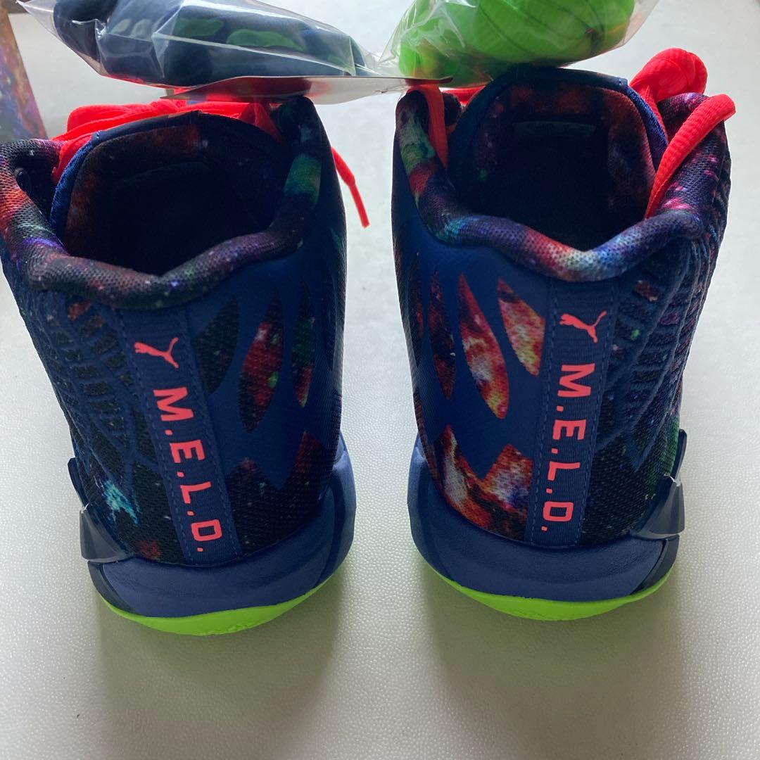 新品未使用Puma MB.01 GALAXY ラメロボール　NBA 29cm