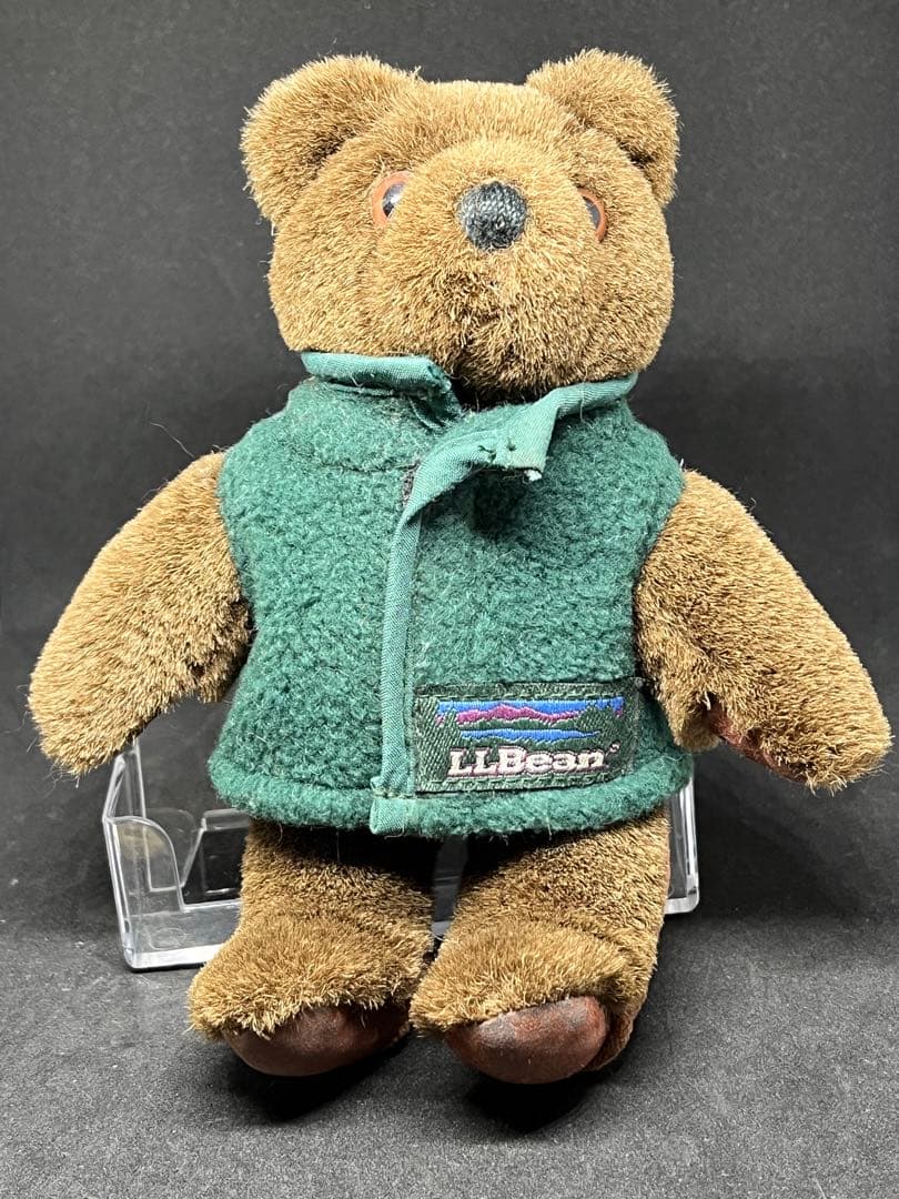 希少 L.L.Bean　エル・エル・ベア フィンガーパペットぬいぐるみ2体セット