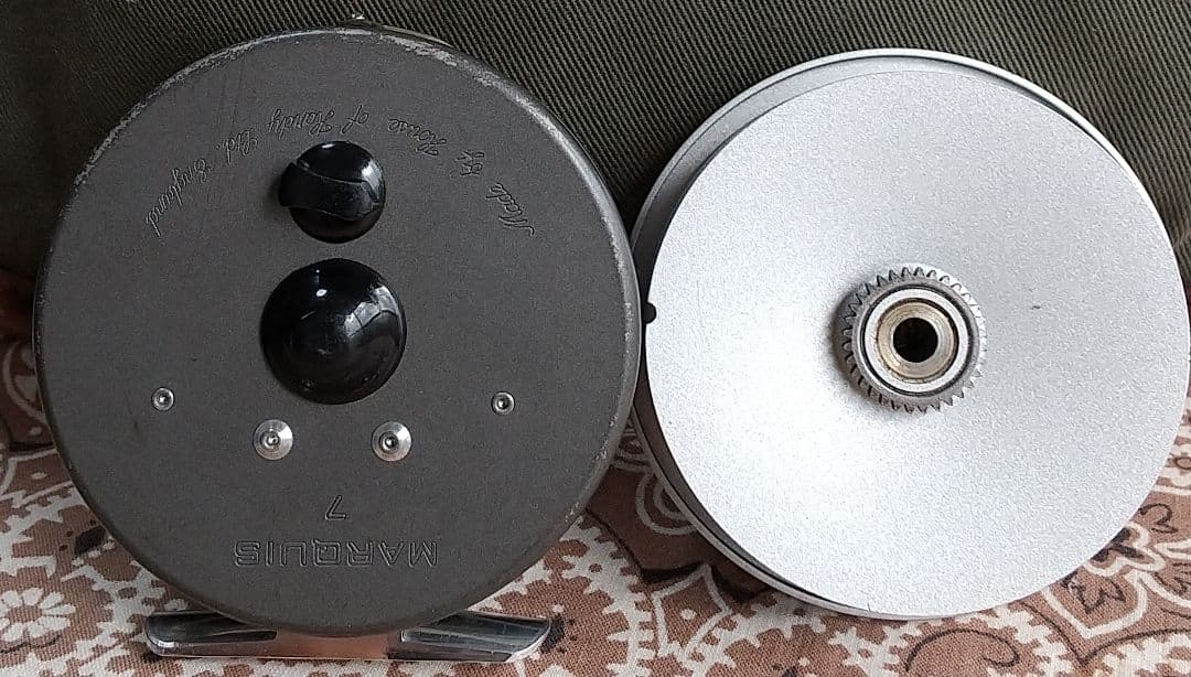 HARDY 「MARQUIS　#7 」シルバーフェイス　flyreel