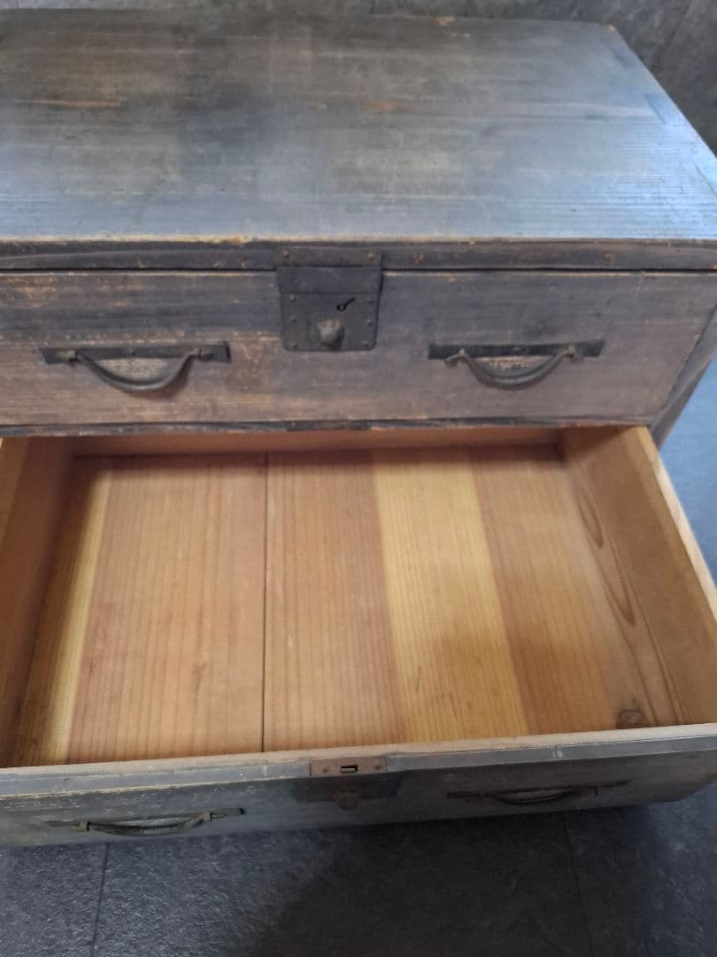 古民具　木製家具　小箪笥　小物入れ　和風　和箪笥　タンス　アンティーク家具