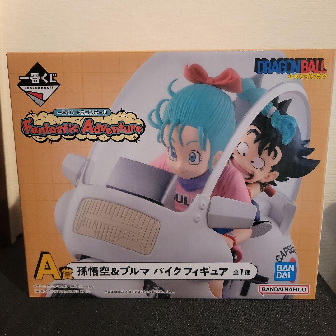 国内正規品 ドラゴンボール 一番くじ Ａ賞 悟空&ブルマバイクフィギュア