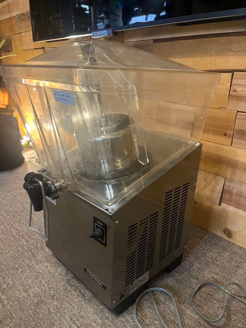 TOSHIBA 東芝 業務用 ジュースディスペンサー JD-18S 撹拌機