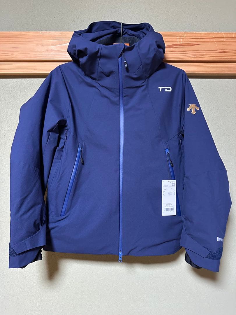 TD スキーウェア 上下セット ネイビー　チームデサント　デサントメイト