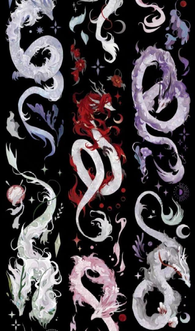 切売 568★ 海外 マスキングテープ マステ PET 装飾 龍 竜 贝壳銀