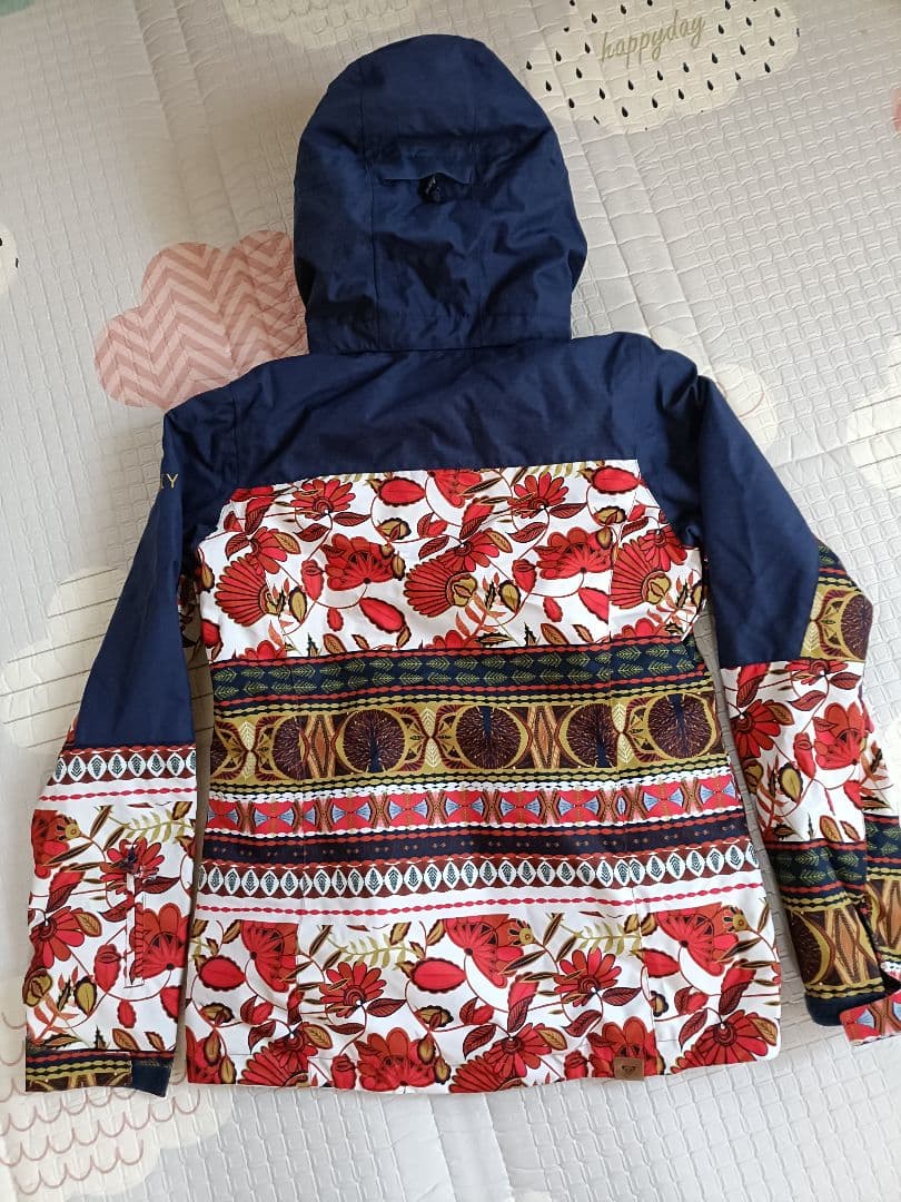 【美品】ROXY ロキシー　スキーウェアXS　 スキーゴーグル　ニット帽