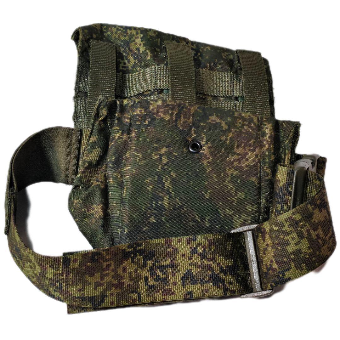 ロシア軍 実物 6sh117 第四世代 PMK-4 ガスマスクポーチ デジフロ