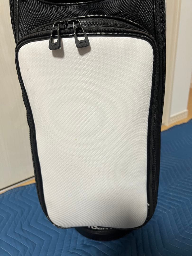 PING ゴルフバッグ・キャディバッグ ホワイト・ブラック