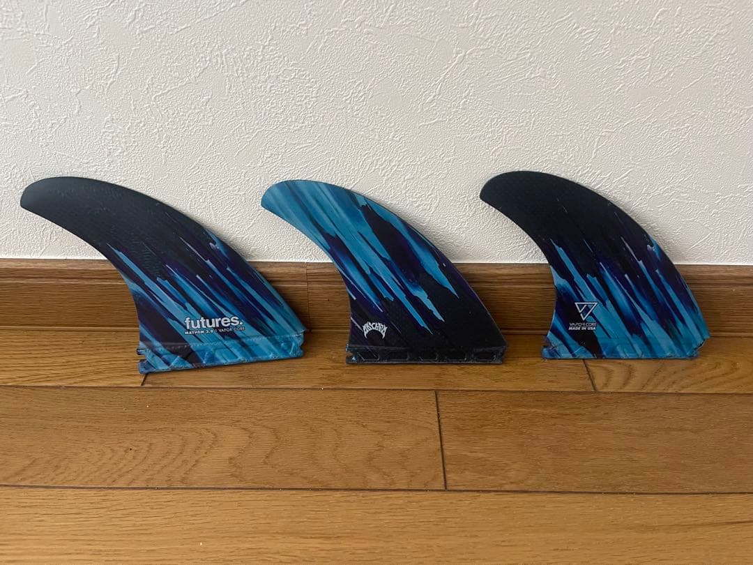 futures カーボンフィン 3枚セット