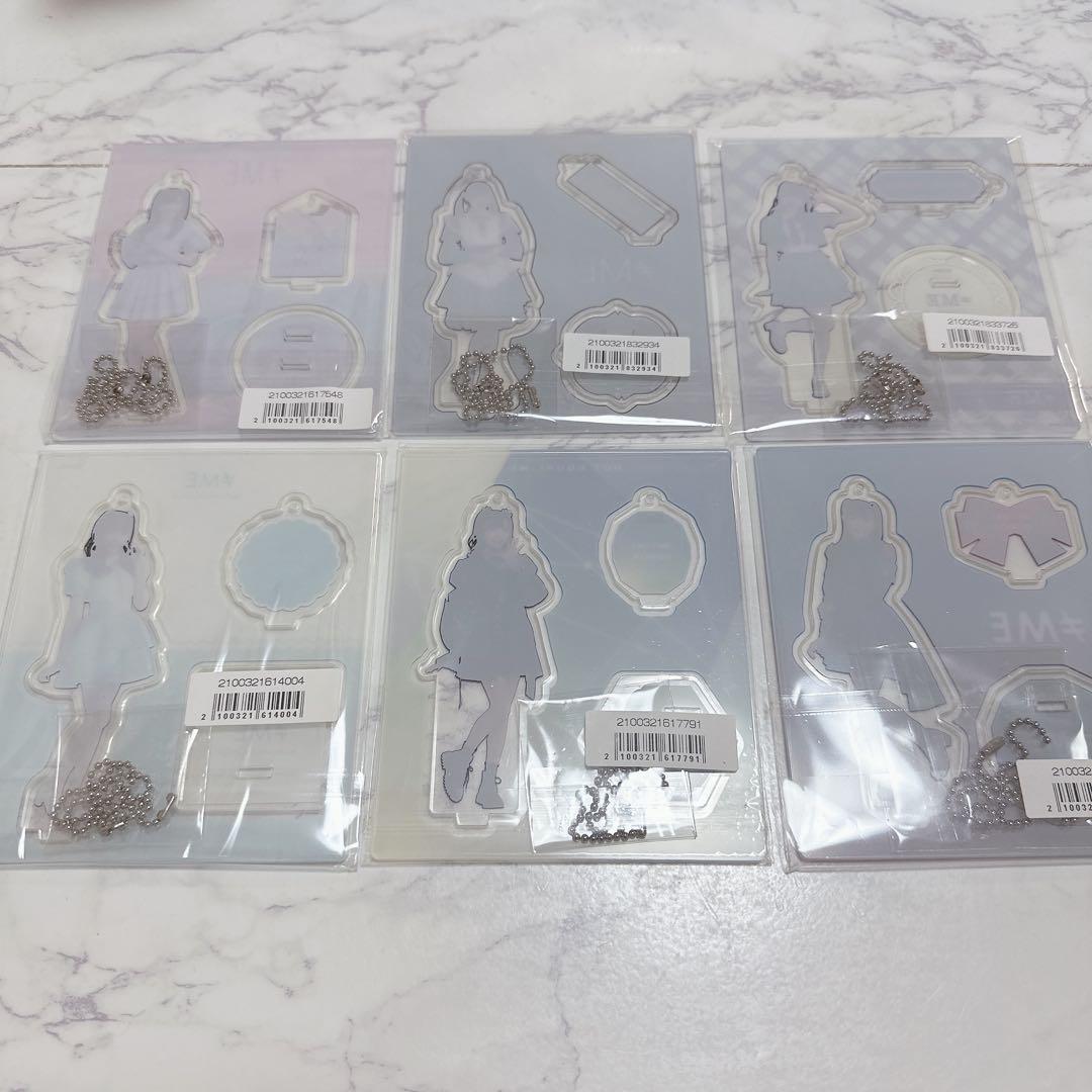 ≠ME ノイミー 本田珠由記 アクリルスタンド6点セット