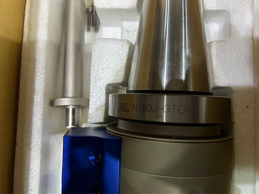 BIG NT50U-GTG6-10-130 増速スピンドル コレット5個付き