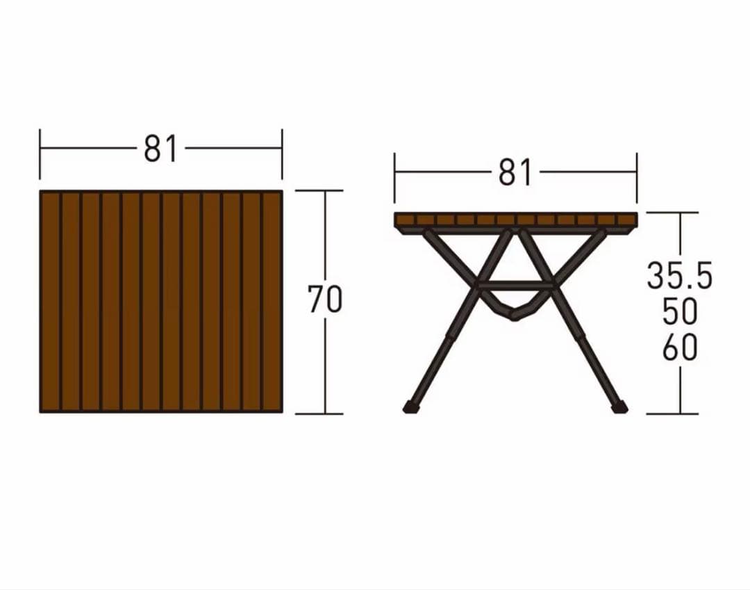 ogawa(オガワ) アウトドア テーブル 3ハイ アンド ローテーブル