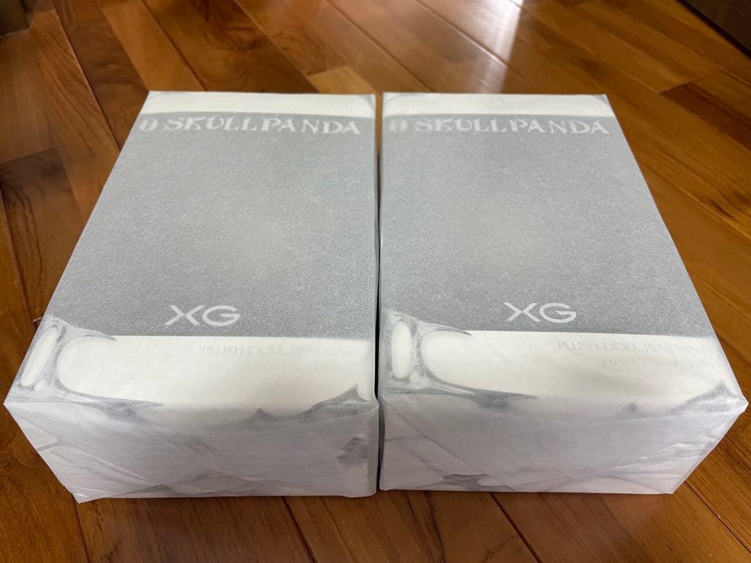 日本限定　SKULL PANDA XGコラボ ぬいぐるみペンダント 2個セット