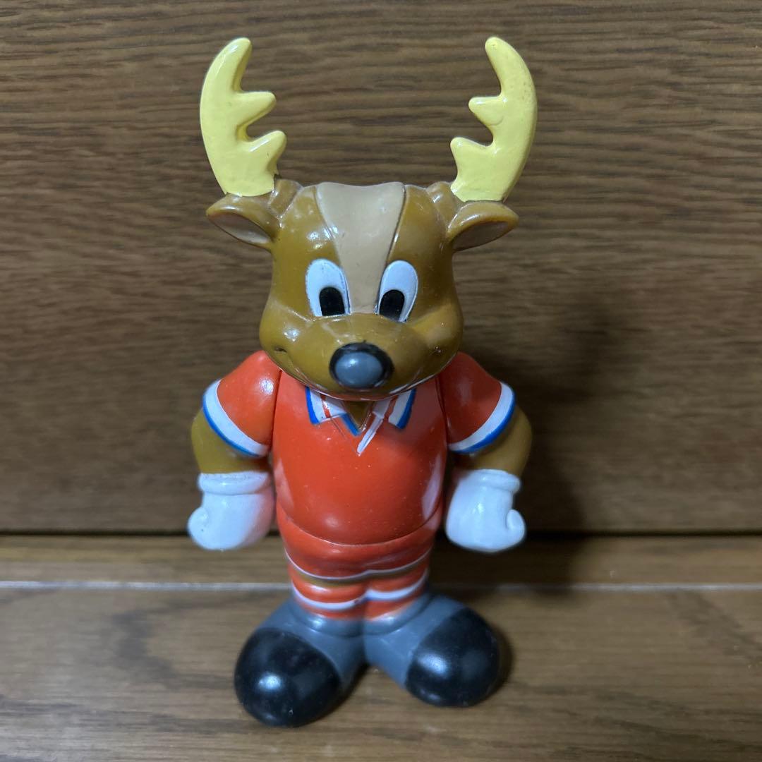 鹿島アントラーズ　シカオ　ソフビ　1992年　フィギュア