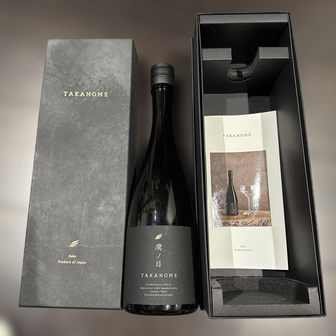 TAKANOME 鷹の目　日本酒 720ml ギフトボックス入り