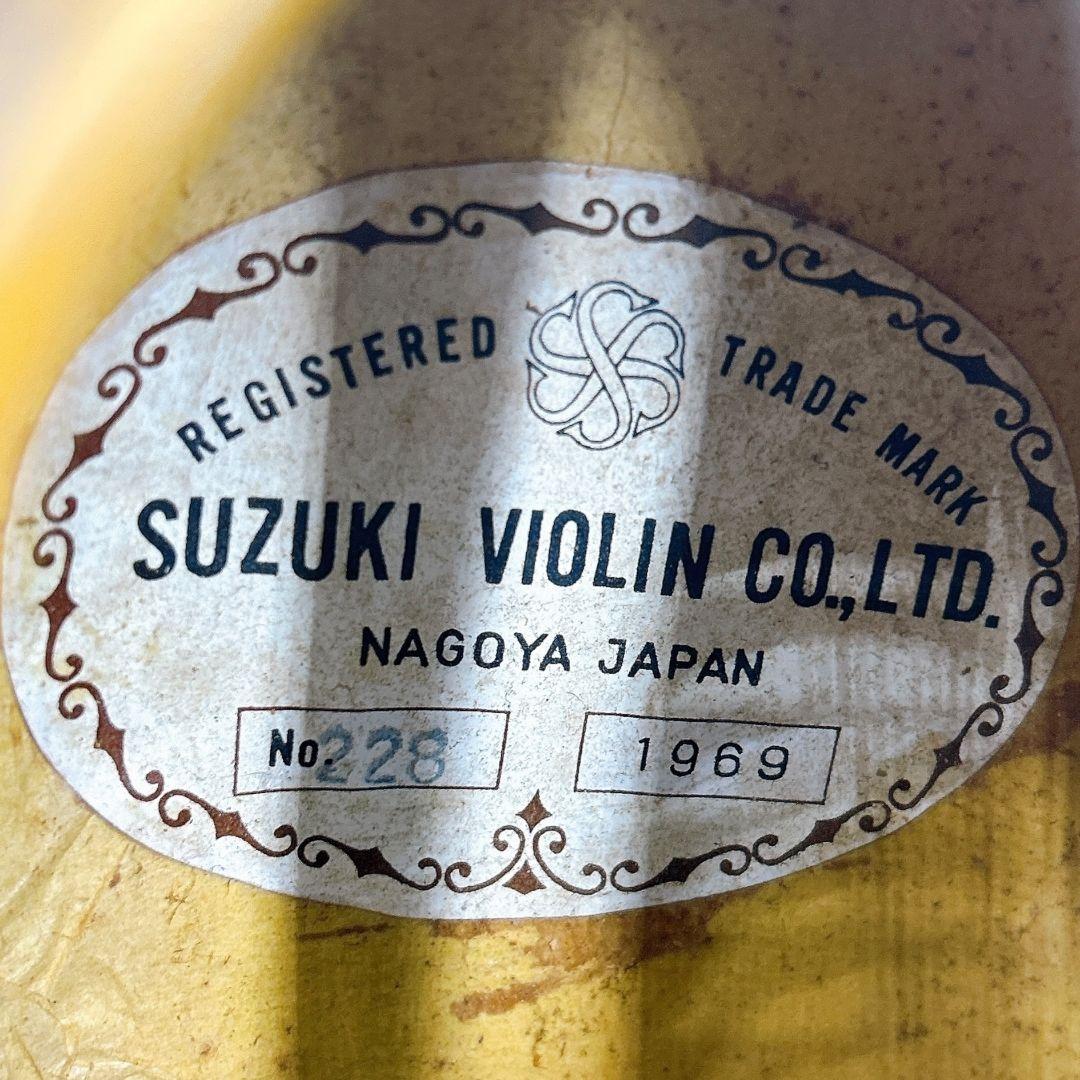 【1969年製】SUZUKI マンドリン No.228 ハードケース付 美品