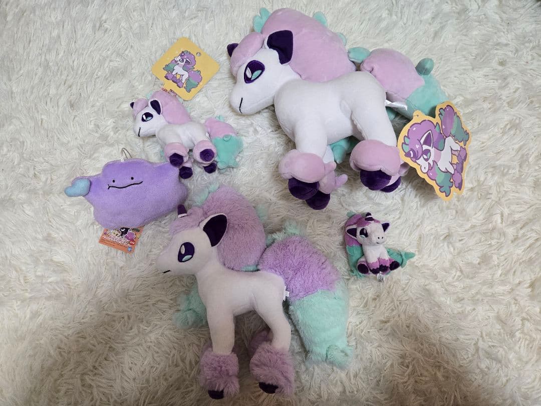 ポケットモンスター ぬいぐるみセットメタモンガラルポニータ