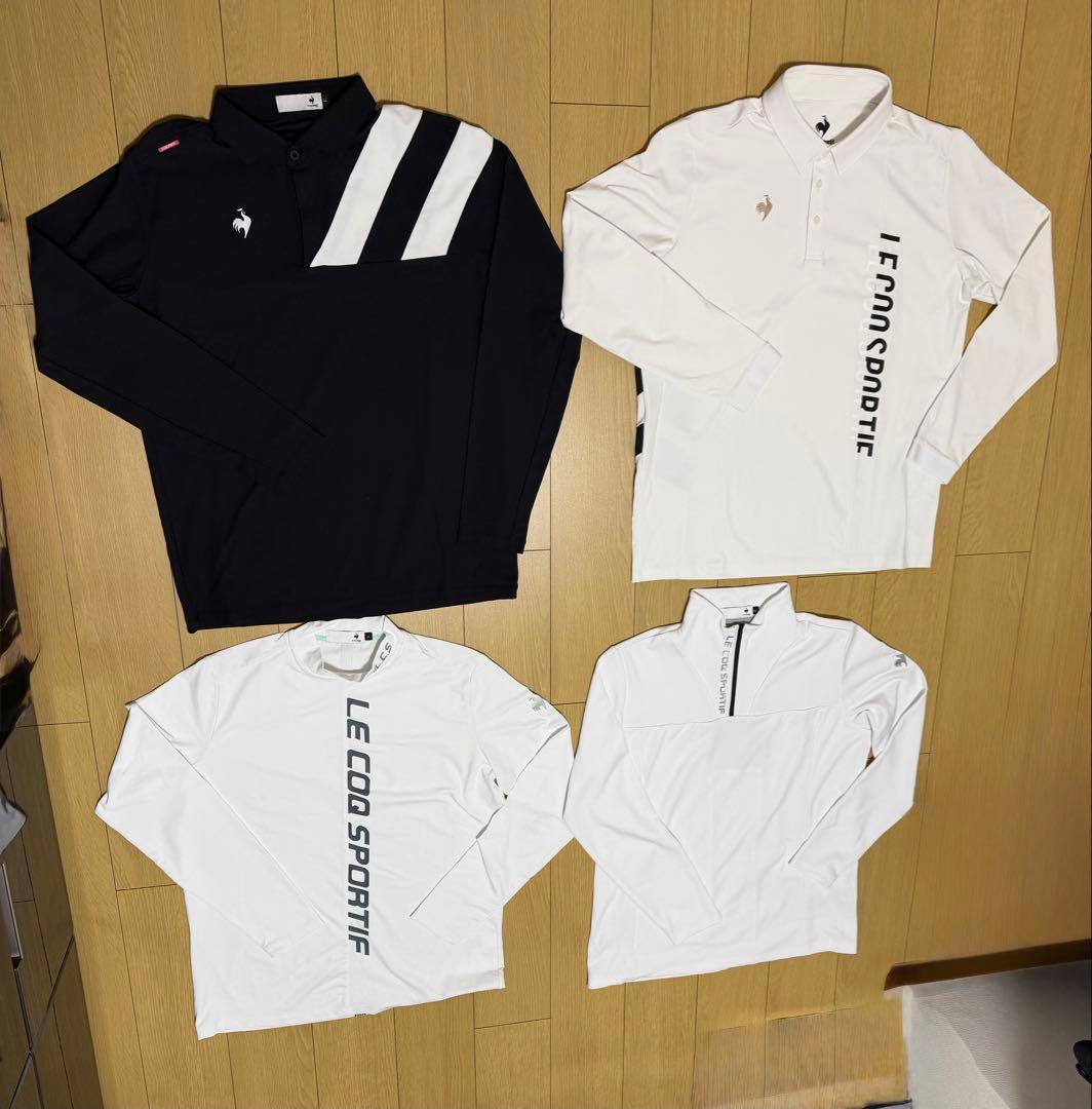 【LL】ルコックRIJOUME 極上4点SET モックネック＆ポロ コレクション
