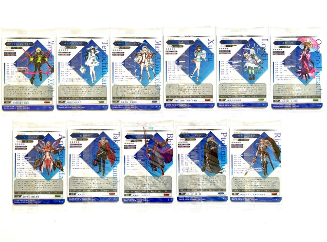 FGO ウエハース14 メタリックプラカード 34枚