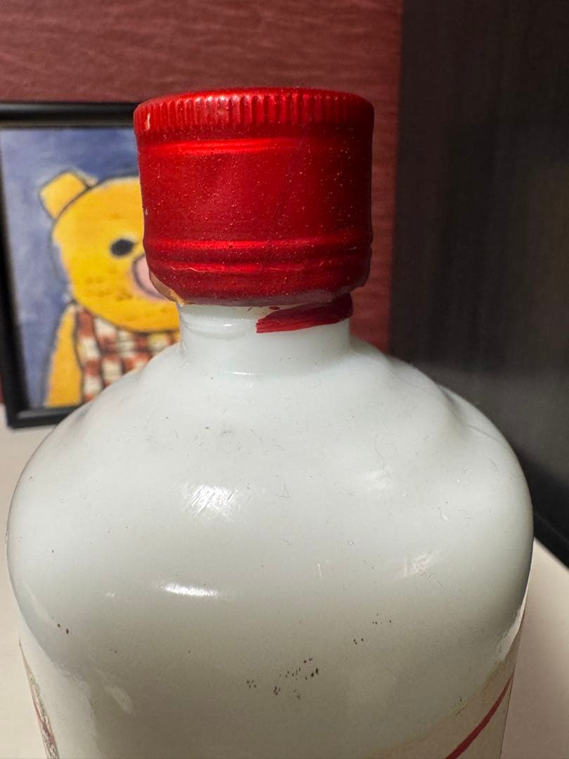 希少未開栓 1987年 貴州茅台酒 1058g 中国酒 五星麦 マオタイ