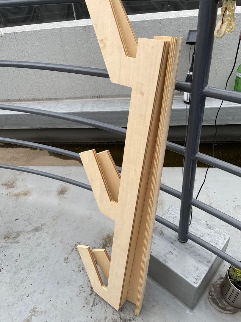 スノボー　スケボーラック　特注　ディスプレイ　バック掛け　ハンギング